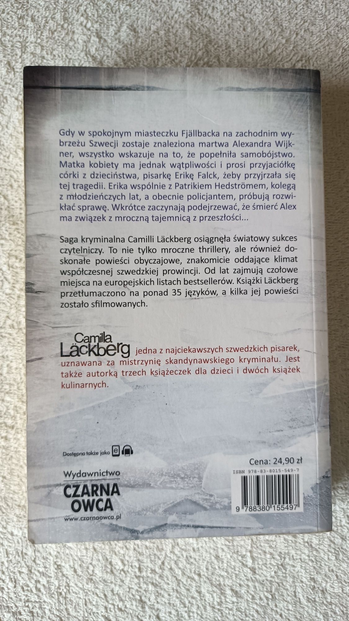 Księżniczka z lodu Camilla Lackberg
