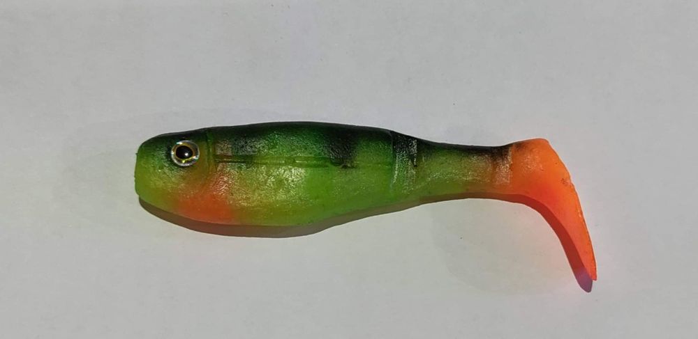 Zestaw przynęt wędkarskie przynęty gumowe rybki 8 cm handmade nowe