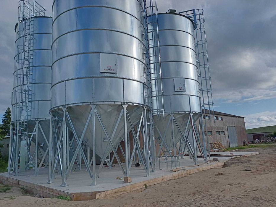 Silos zbożowy lejowy  152t KBKS POLAND PRODUCENT