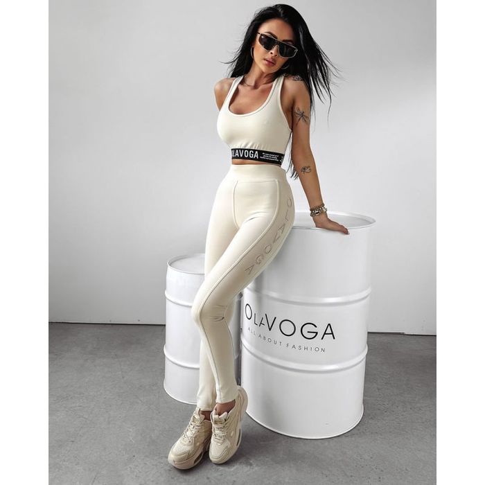 Komplet Shapely beż O la voga S