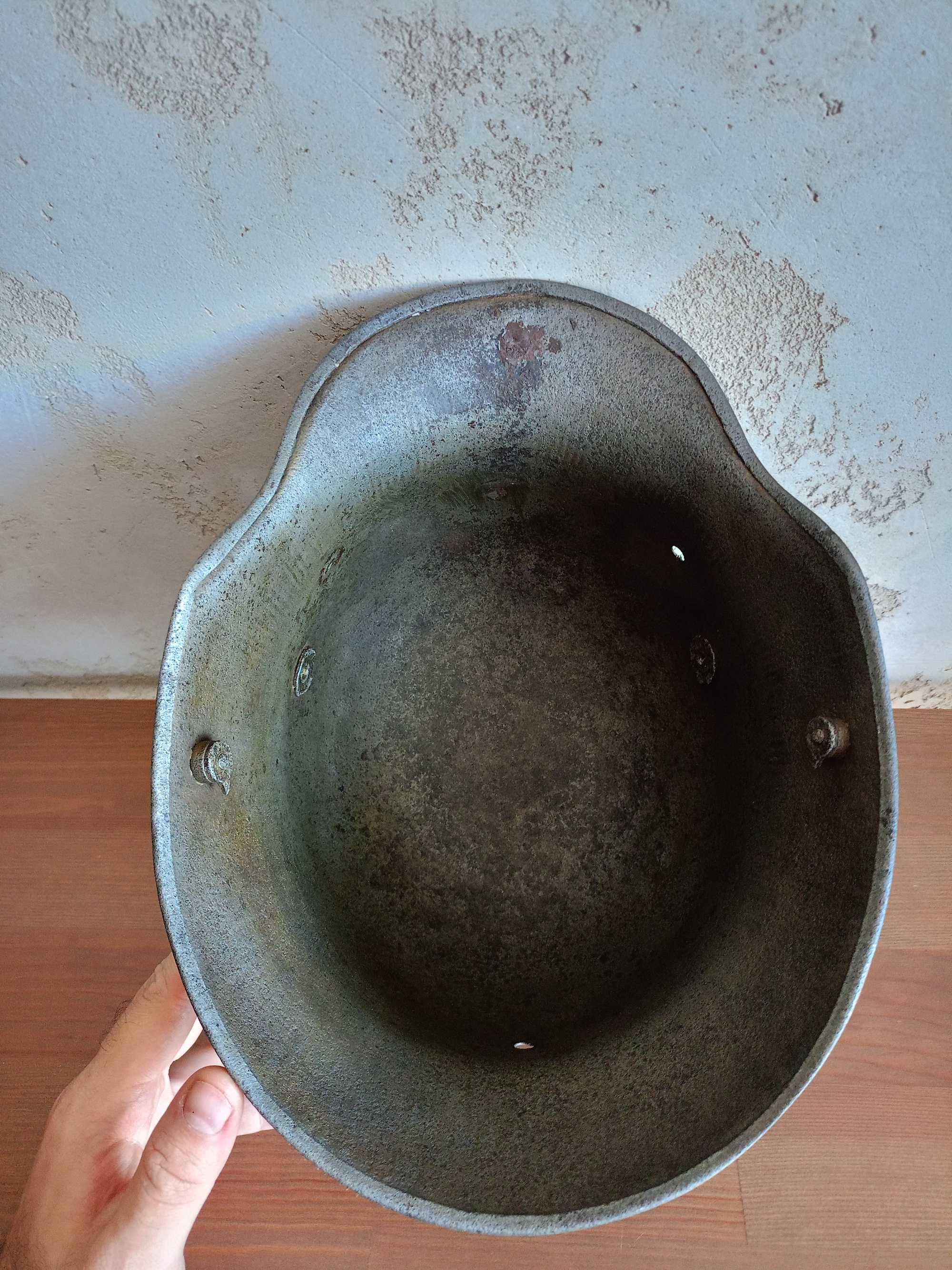Hełm Niemiecki M16 M17 Stahlhelm Zdrowy pierwsza wojna