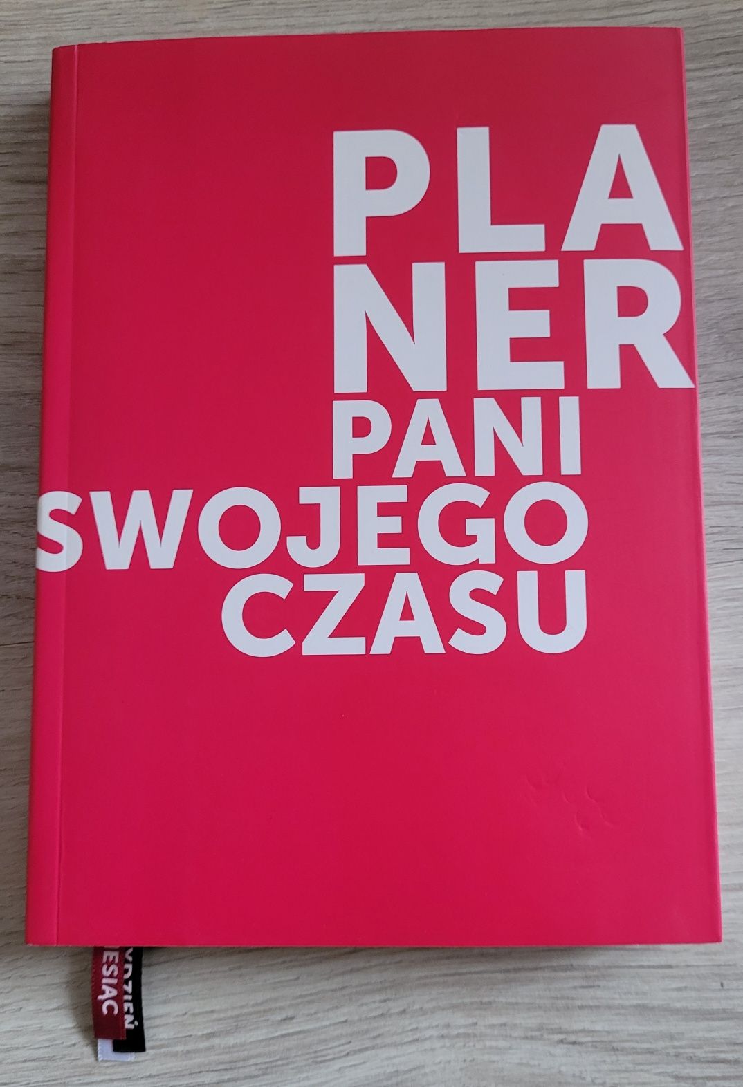 Planer pani swojego czasu różowy