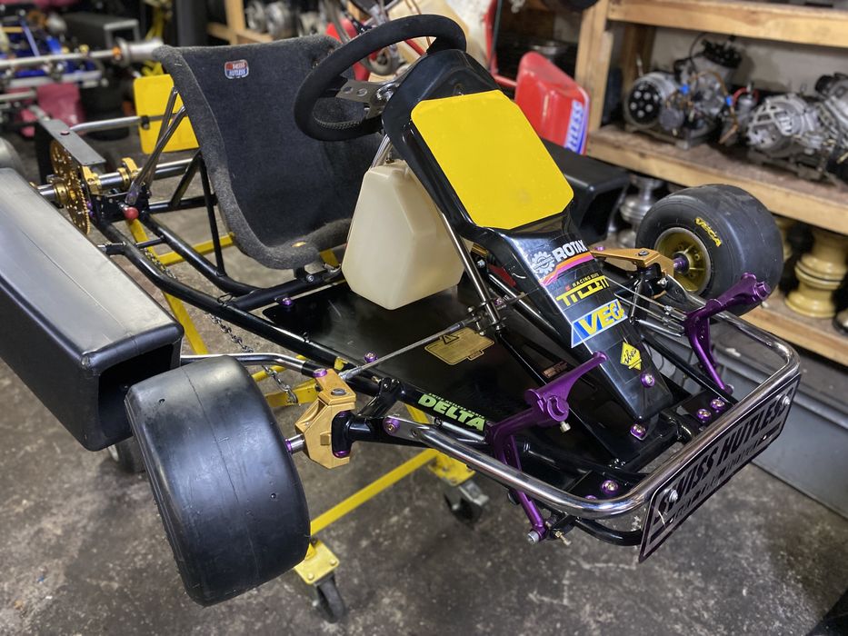 Gokart swiss hutless delta podwozie