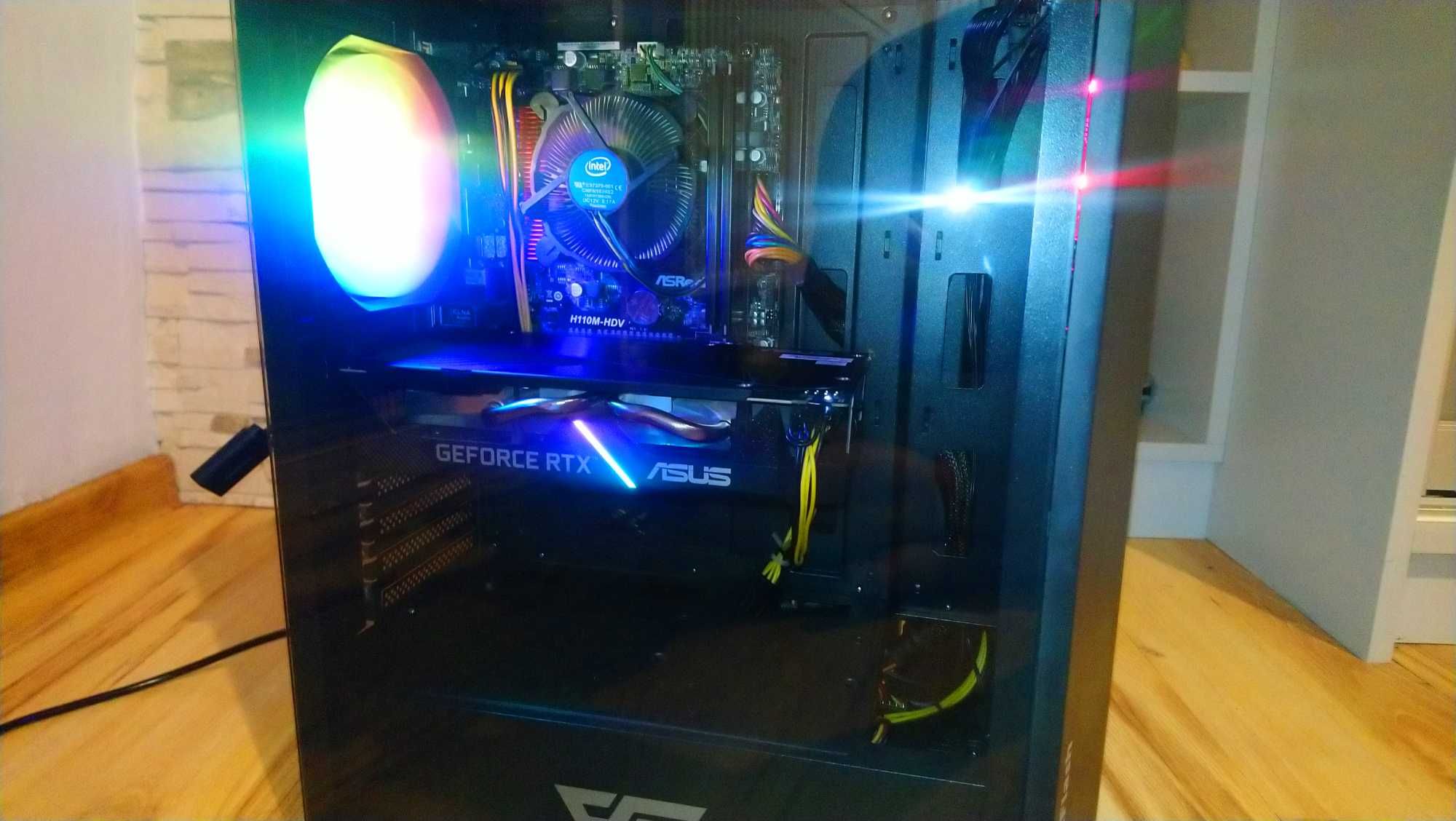 Komputer Stacjonarny Do Gier z RGB i7 7700 | 16GB RAM | RTX 2060