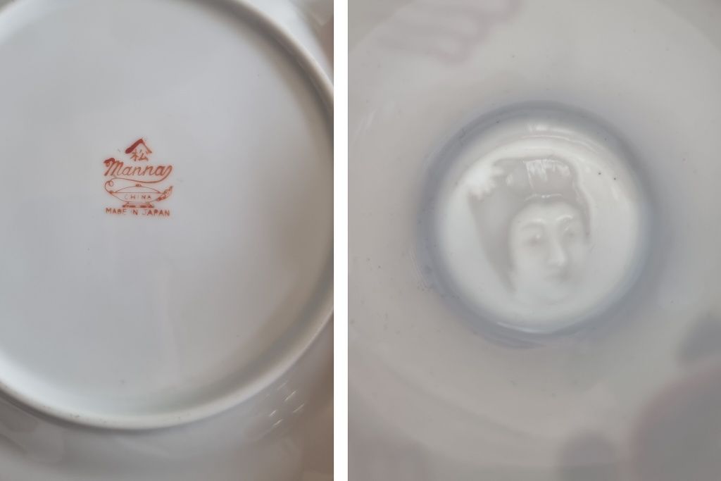 Serwis stara porcelana japońska 6 osób