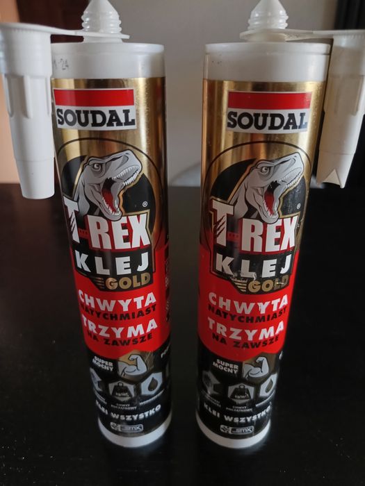 Klej T- rex gold- 2 sztuki