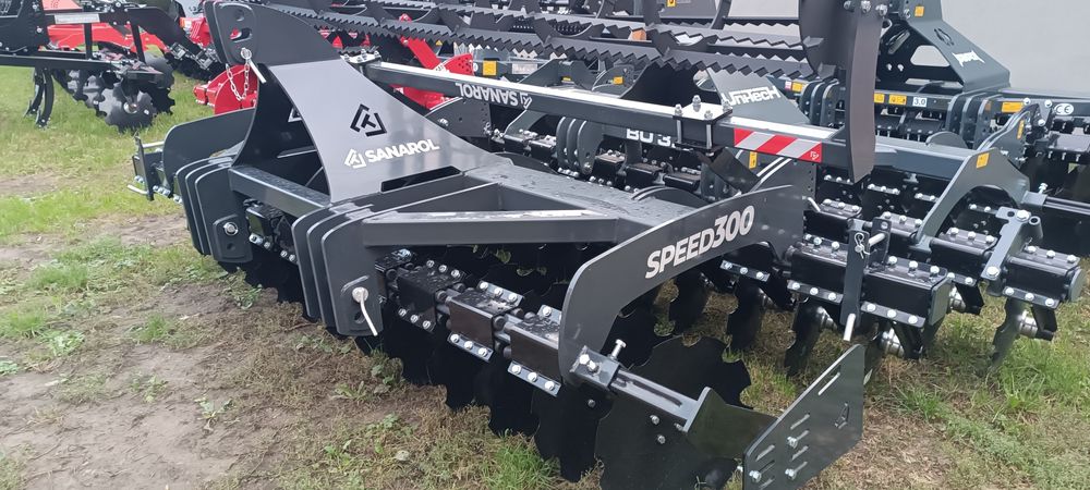 Janpol Strumyk UniTech Sanarol 3 m  agregat brona talerzowa talerzówka