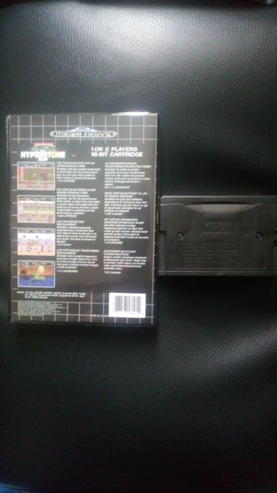 TMNT : Hyperstone Heist (sega mega drive) в коробке с инструкцией