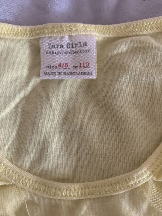Blusa amarela ZARA KIDS