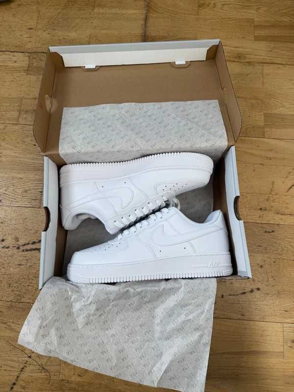 Buty Nike Air Force 1 Biały Damskie i Meskie Rozmiar.38