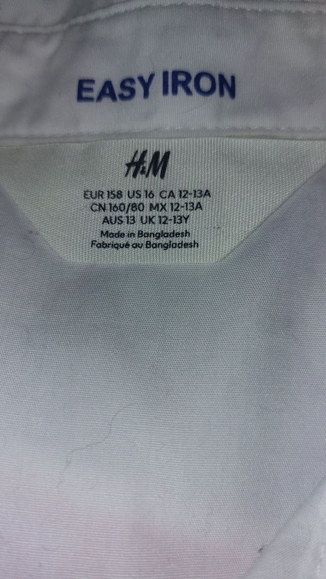 Koszula H&M biała rozm. 158