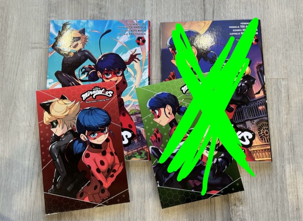 Miraculous biedronka i czarny kot manga 1