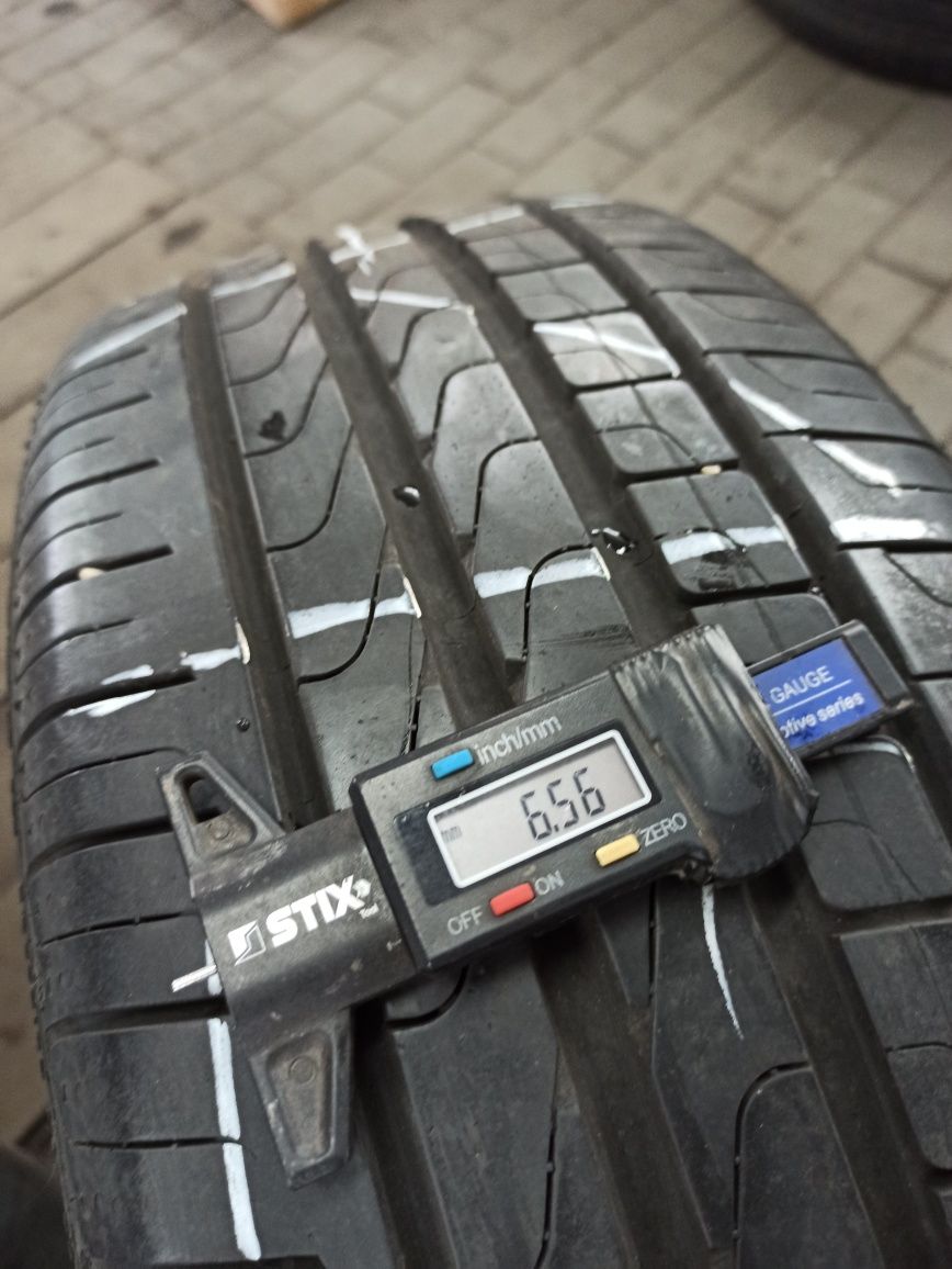 2 opony letnie Pirelli 205/40 18, 6,5/7,3mm. Możliwy montaż