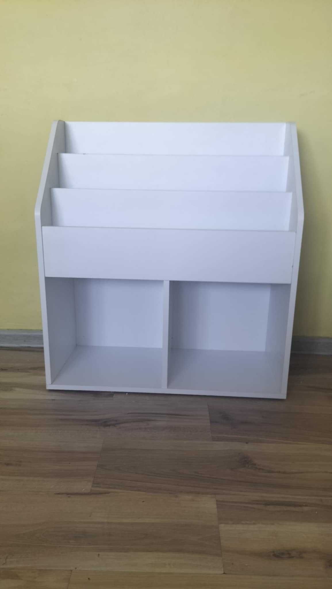 Regał dla dzieci Biały 72 x 79 cm Bez skrzyń składanych