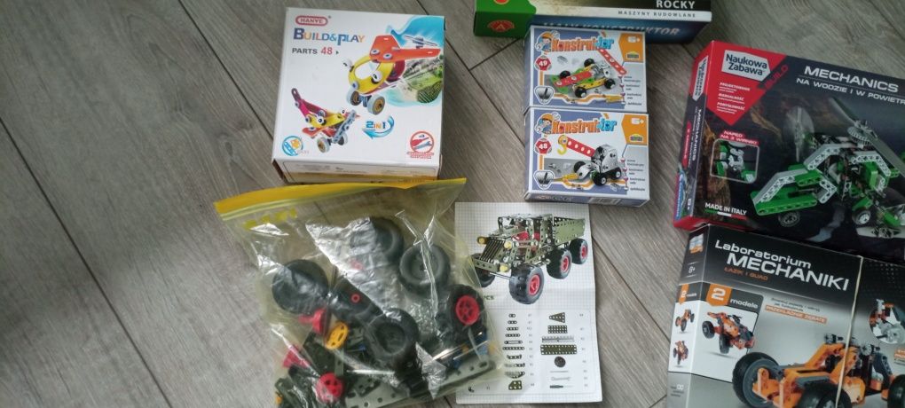 Zestaw konstruktora clementoni, dromader, alexander