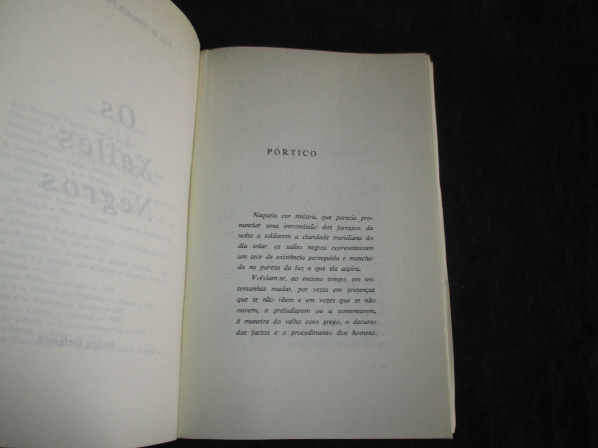 Livro Os Xailes Negros José de Almeida Pavão