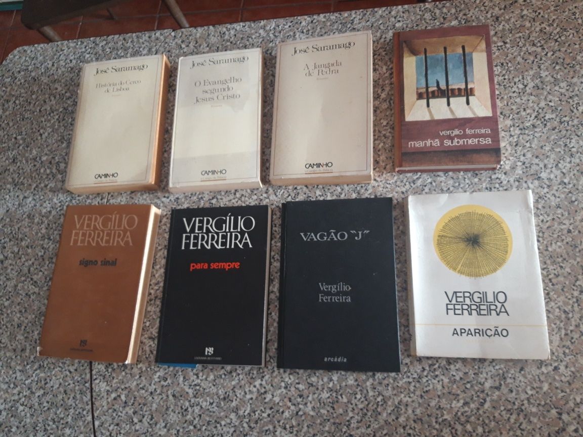 Conjunto de 8 Livros José Saramago/Vergílio Ferreira