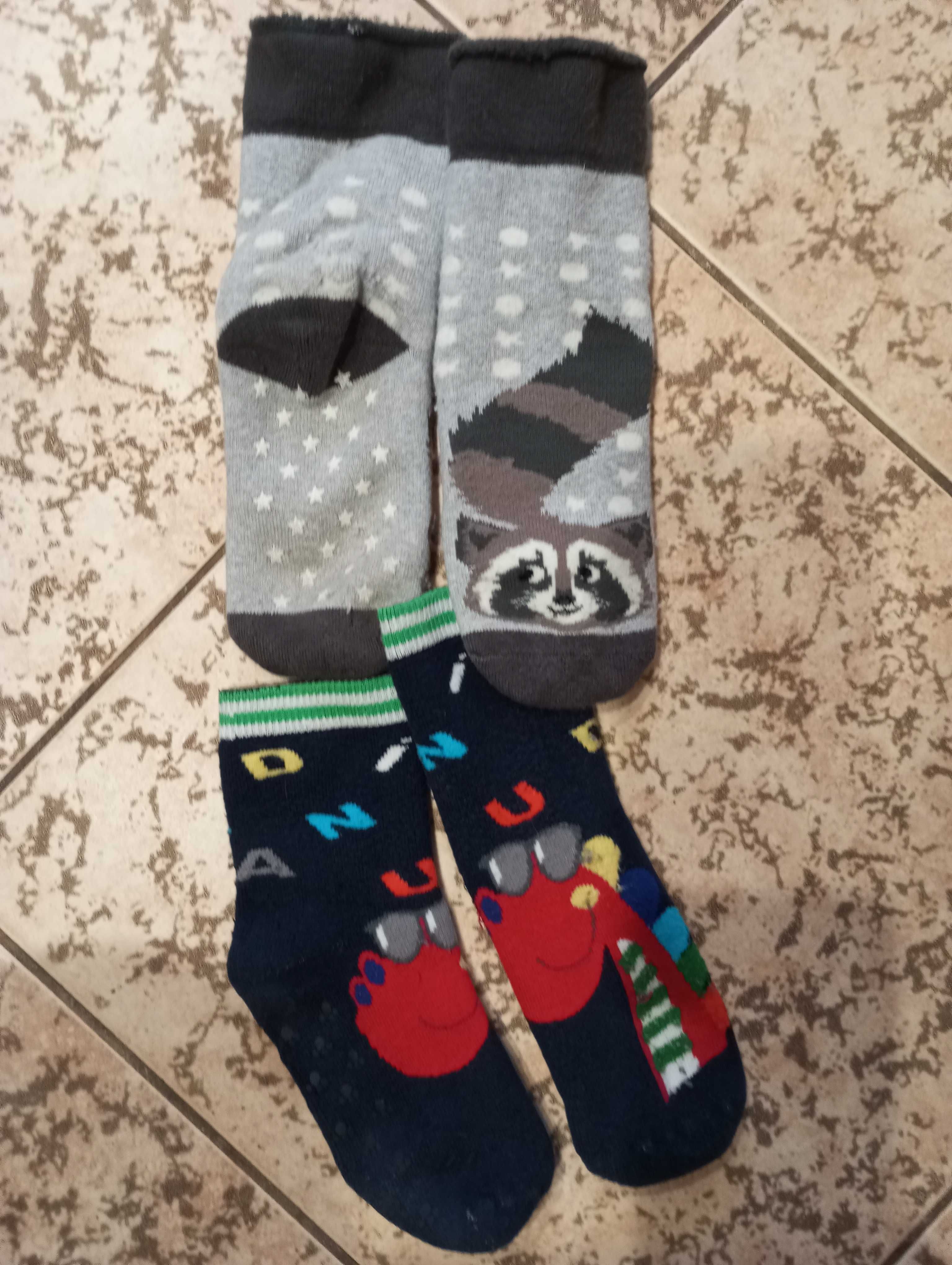 Новые махровые носки  5-6л. шкарпетки дитячі с тормозом