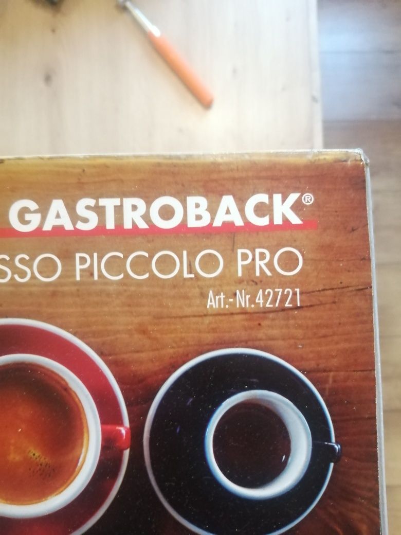 Gastroback Ekspres do kawy z filtrem kolbowym Kspresso piccolo pro