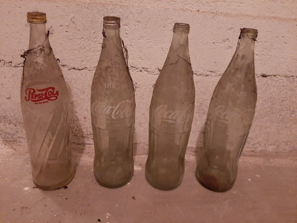 Butelki Coca cola i Pepsi