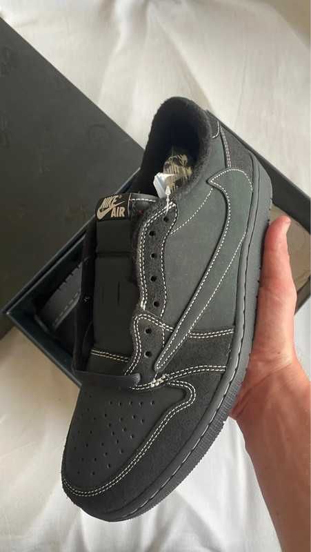 Jordan 1 Retro Low OG SP Travis Scott Black Phantom R.40