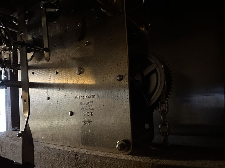 Zegar stojący barokowy Antyk bogato rzeźbiony kwadransiak