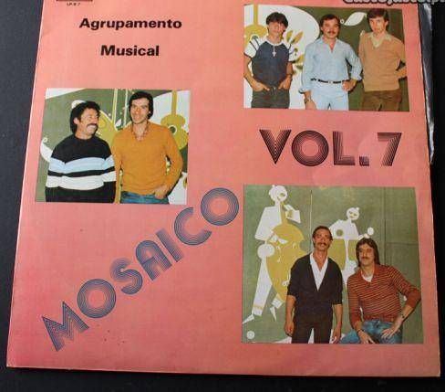 Disco Vinil Música de Baile:  Agrupamento Musical Mosaico vol. 7
