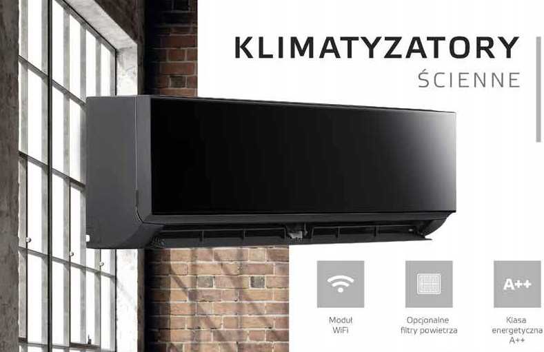 PROMOCJA! Sinclair SKY-3 3,2 kW OGRZEWANIE do -20 st. z montażem!