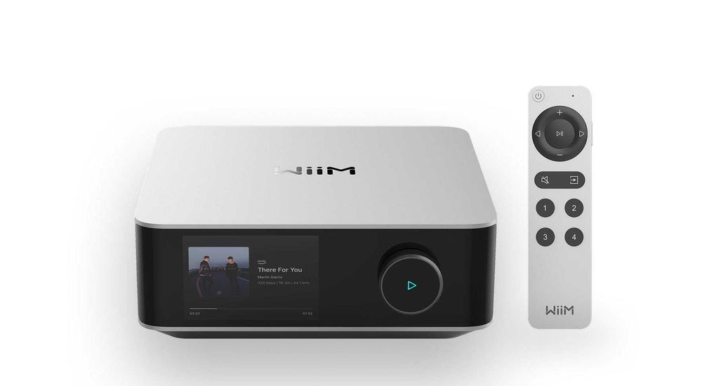 WiiM AMP Ultra Grey Szary , Silver Srebrny