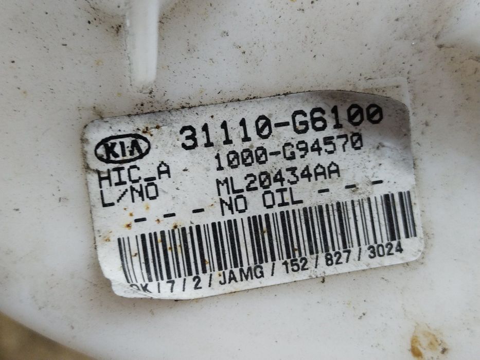 Kia Picanto III JA 2017- топливный насос 31110-G6100