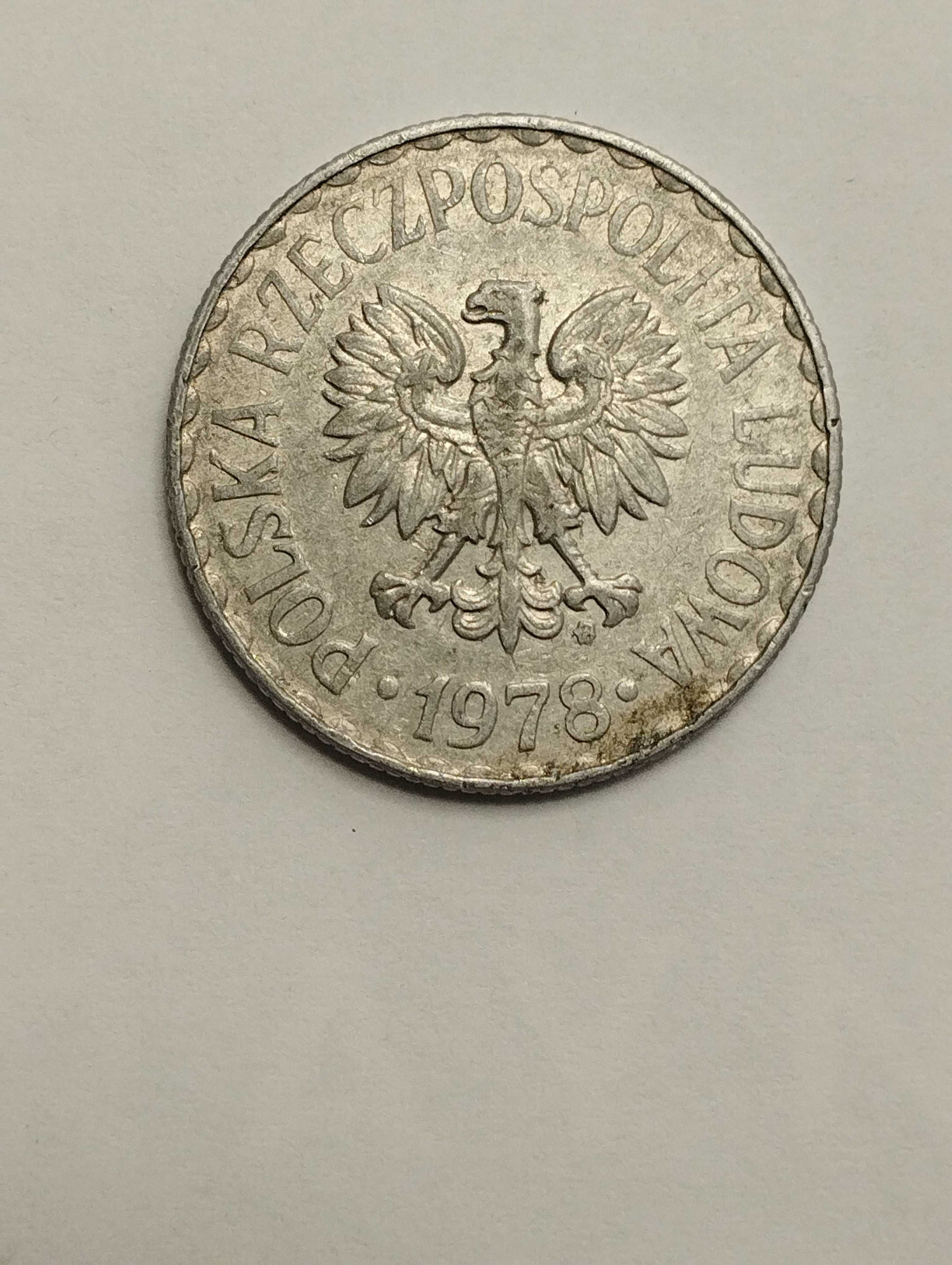 Sprzedam monetę Polska 1 złoty 1978r. rzadszy rocznik