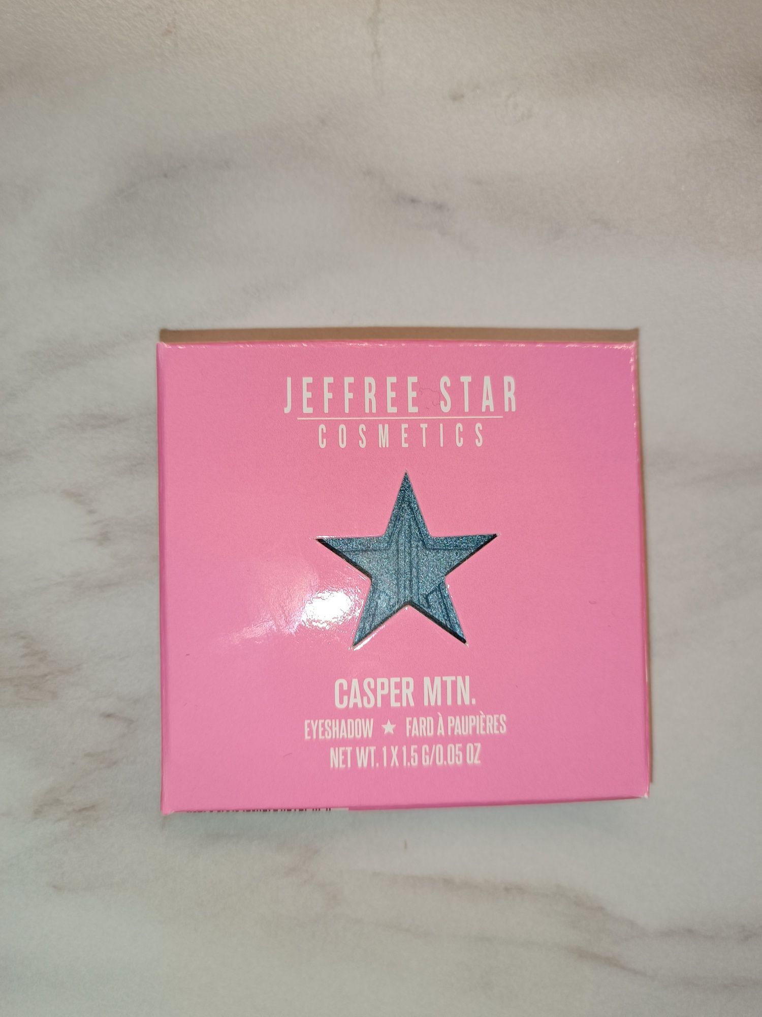 Nowy Cień do powiek Jeffree Star Casper Mtn kolor turkus blyszczacy ze