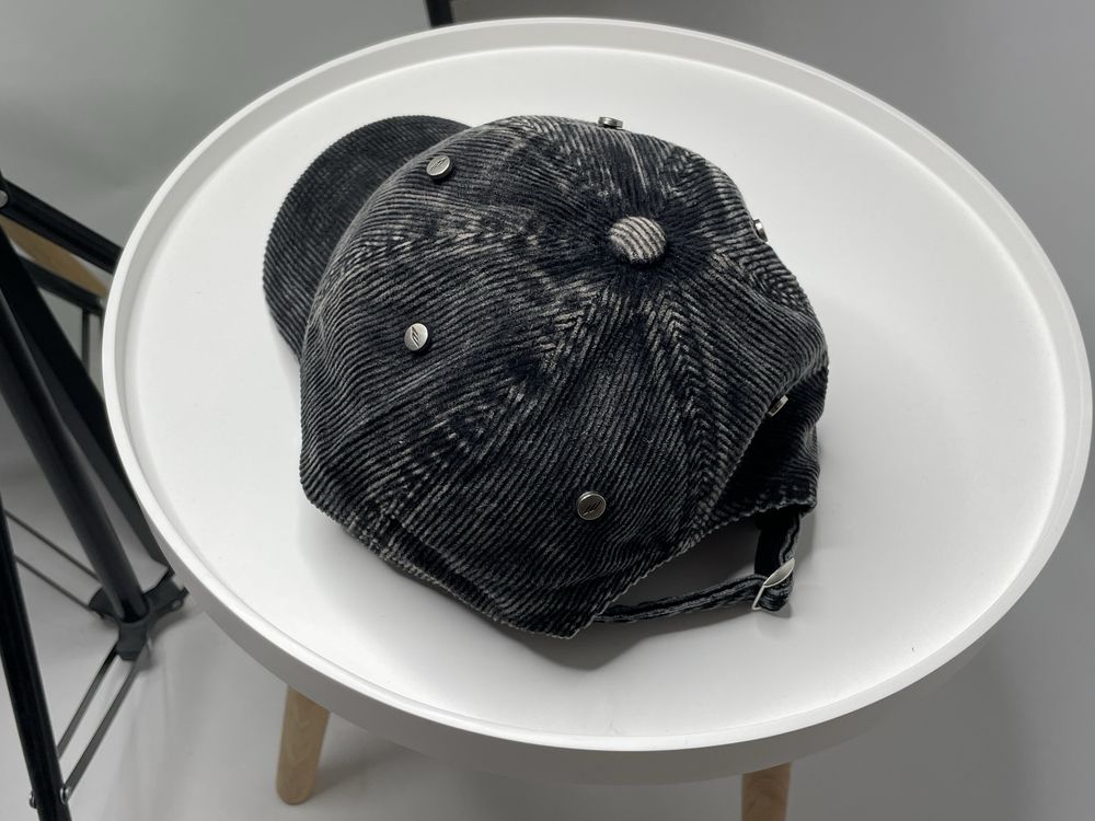 Вельветова кепка бейбослка distresed faded cap vetmen balenc y2k
