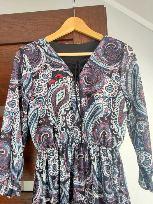 Sukienka 36/S we wzory