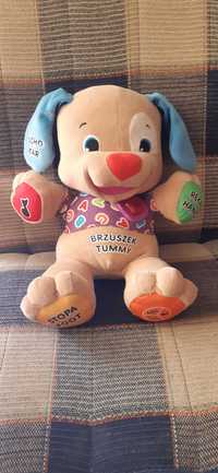 Szczeniaczek Uczniaczek, Fisher Price, interaktywna maskotka