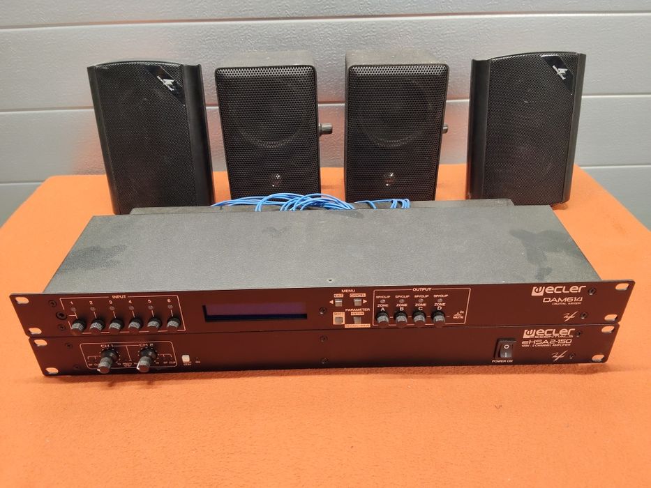 Wzmacniacz i mikser  Ecler