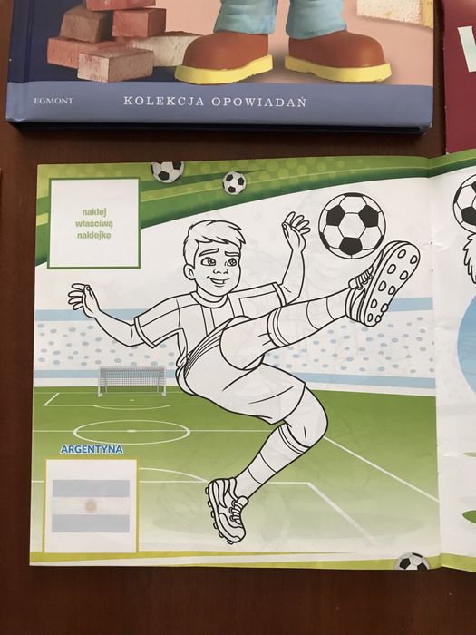 Paczka książek dla chłopca strażak sam Bob budowniczy mundial