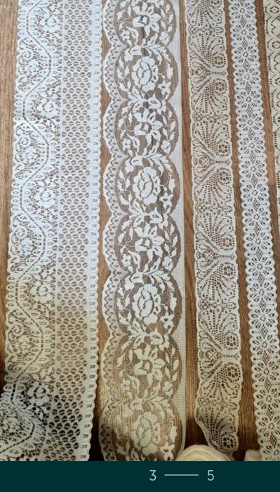кружева широкие красивые