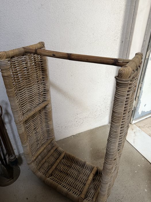 Suporte Madeira Lareira