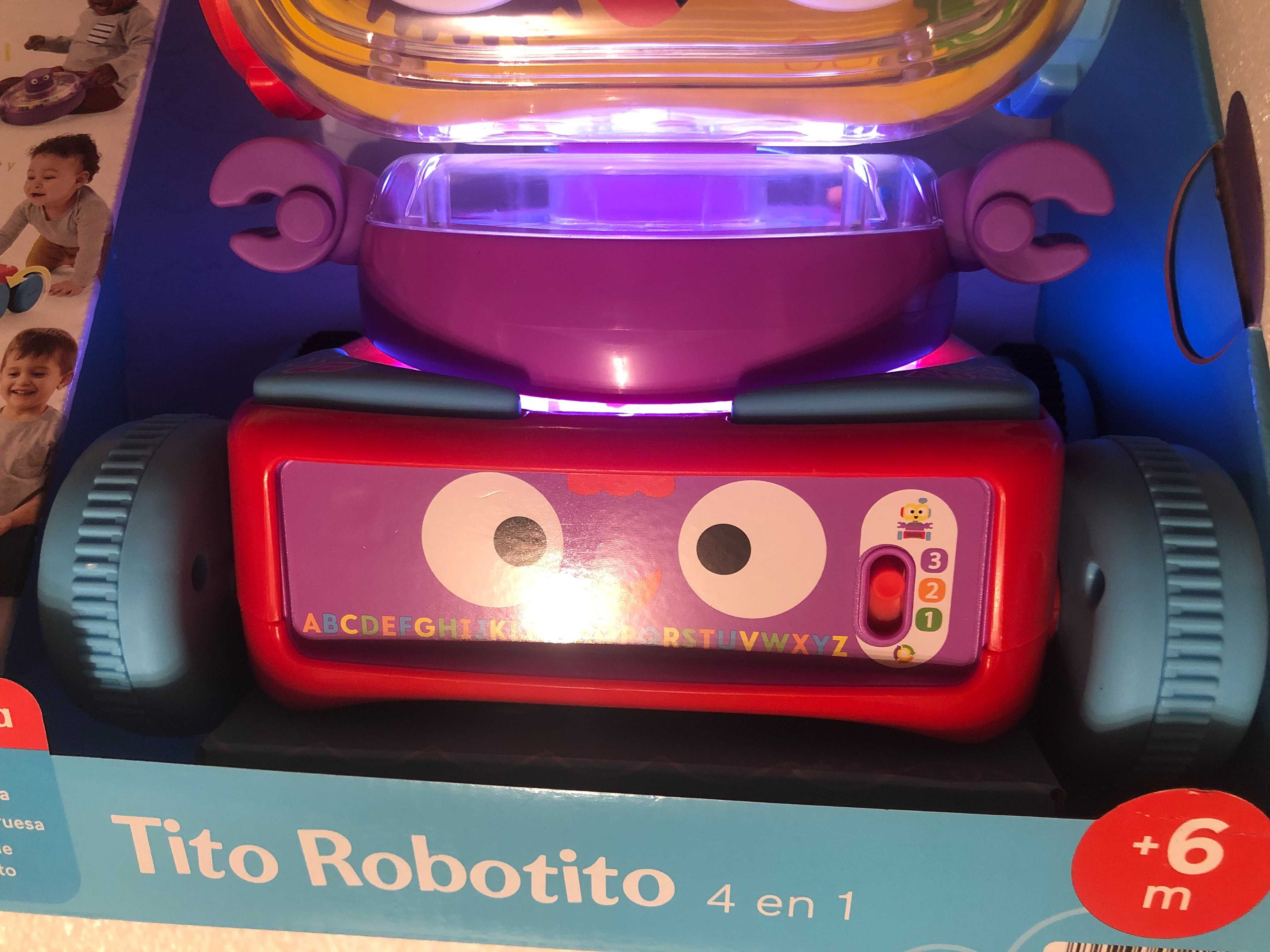 Fisher-Price Robot edukacyjny Tito Robotito HCK45 j. hiszpański