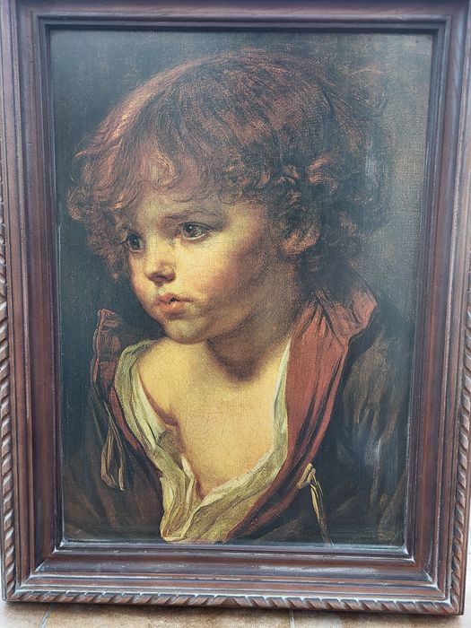 Obraz płaczący chlopczyk