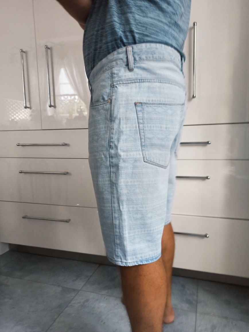 Sg Dżinsowe krótkie spodenki męskie XL , XXL  Bermudy męskie XL  XX