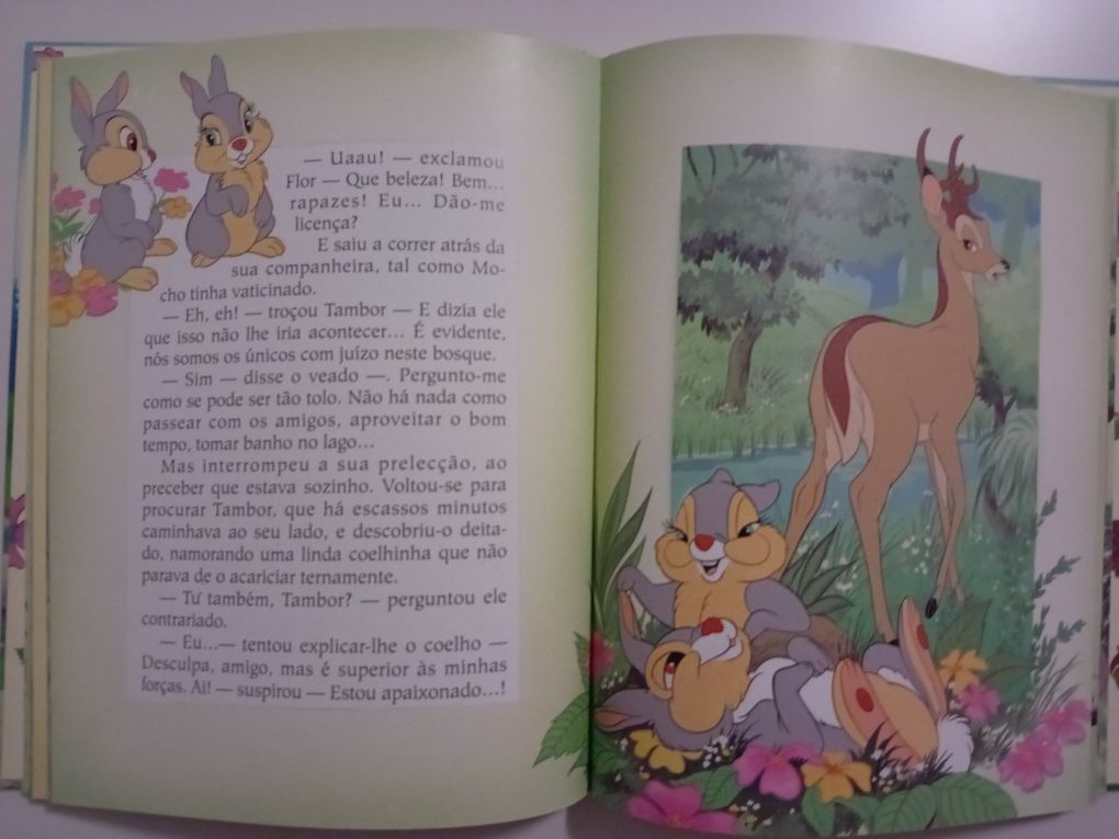 Bambi livro Disney