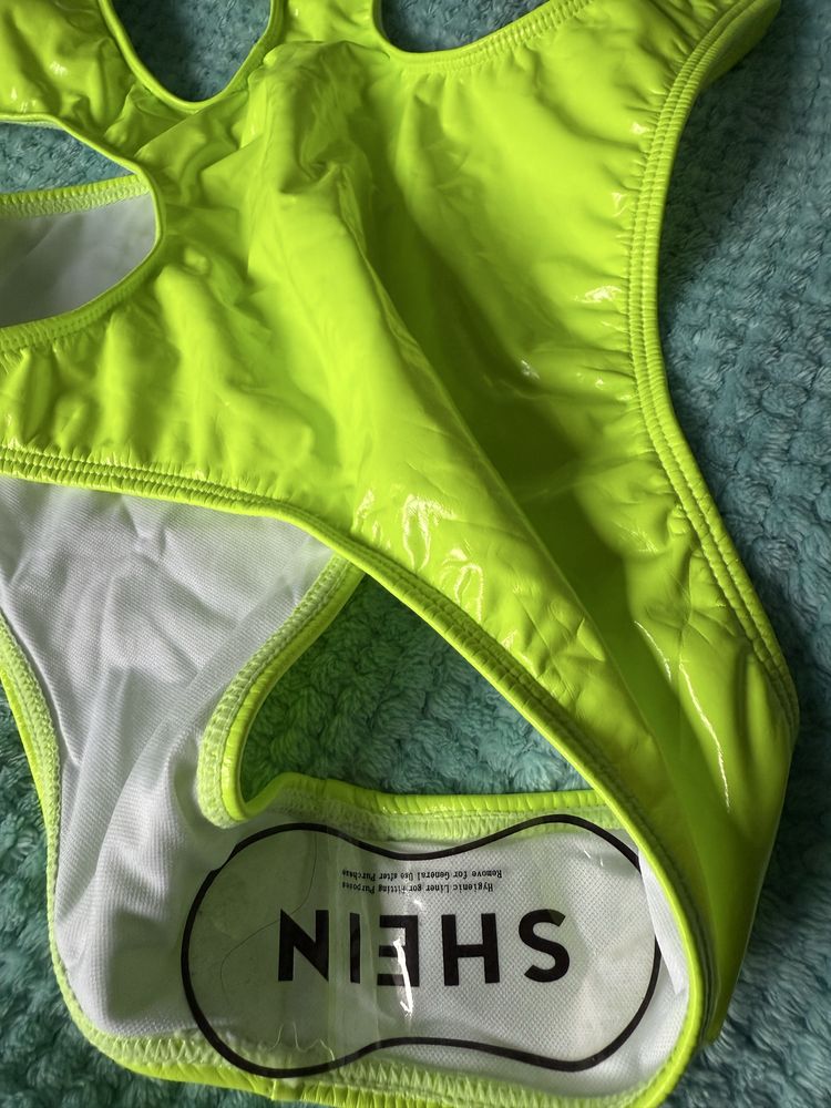 Strój kąpielowy neon XL nowy