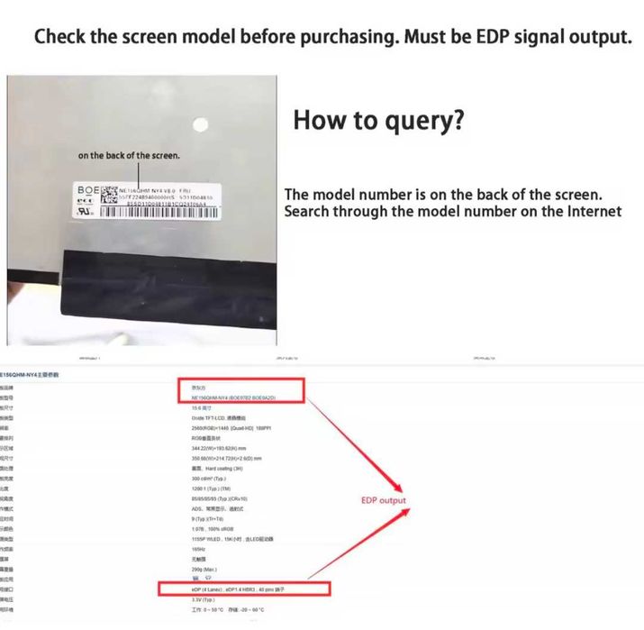 30 pin to EDP Драйвер плата адаптер сигнала EDP для 30 pin к ПК ноутбу