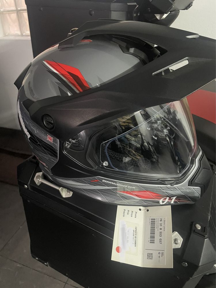 Capacete bmw motorrad novo