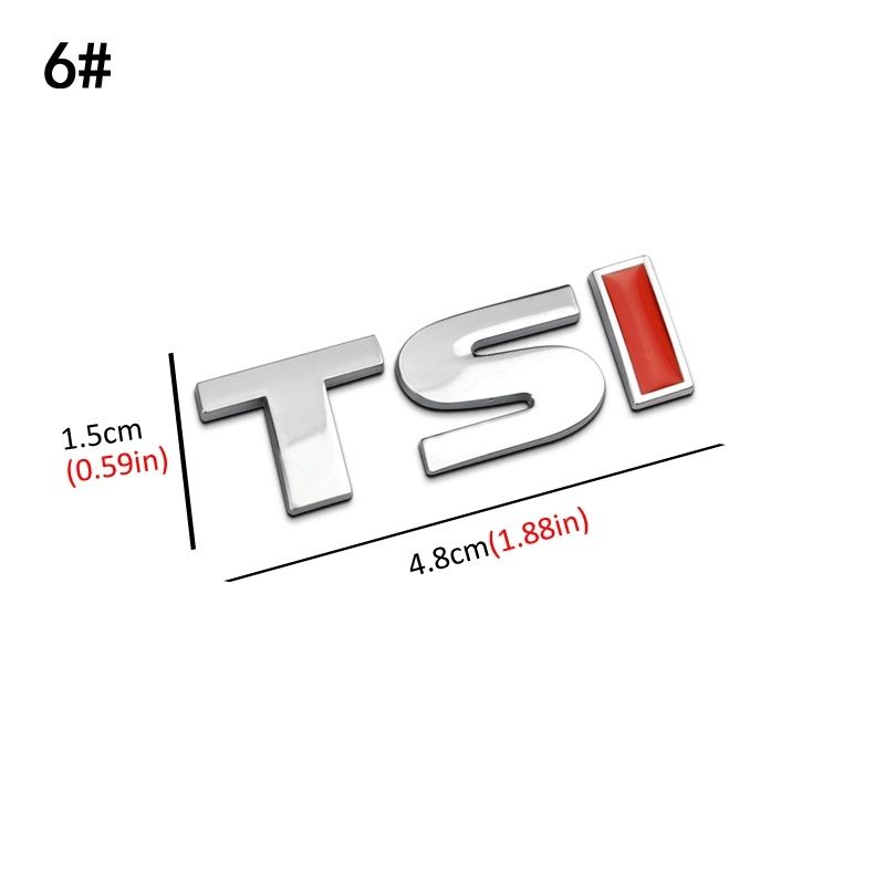 Шильдик TSI, эмблема, значок TSI. Volkswagen Polo, Tiguan, Passat,Golf