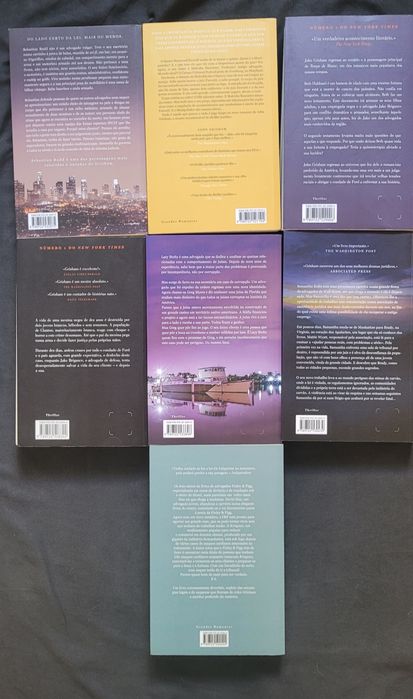 7 livros livros John Grishman + oferta