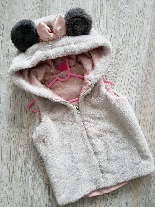 Kamizelka bezrękawnik Myszka Minnie 128cm 7-8 lat