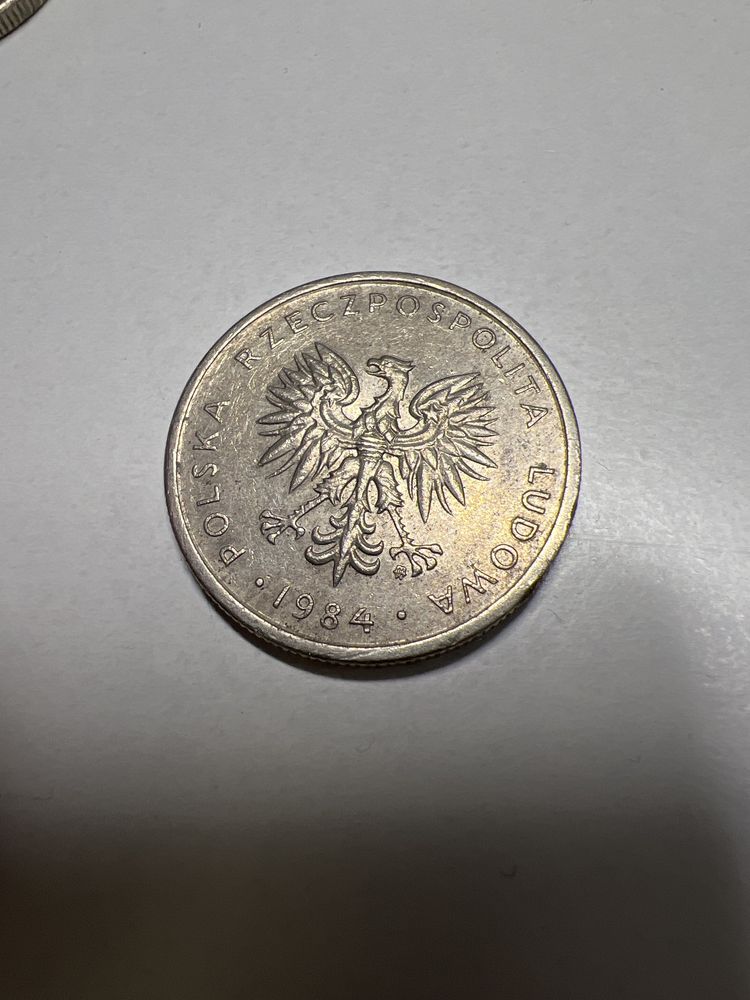 9x monet 1984/1986/1987/1988 znak meniczny